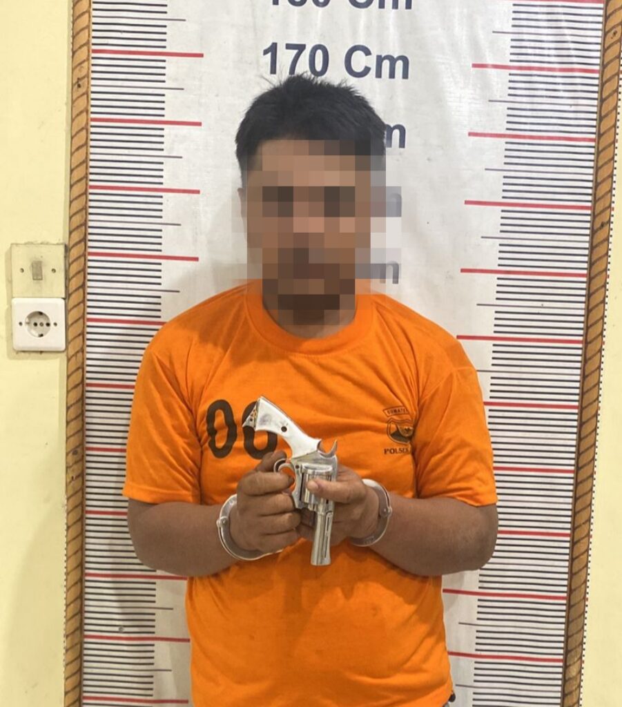 Senpi Rakitan Jadi Alat Intimidasi, Perampok Pelajar di Hinai Ditangkap Kilat