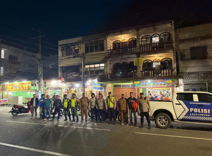 Patroli 3 Pilar Polsek Medan Area Sambangi 9 Titik Rawan