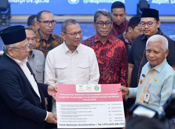 Wagub Sumut Terima Kunker Komisi VIII DPR RI, Dorong Sinergi Perkuat Layanan Sosial hingga Kebencanaan