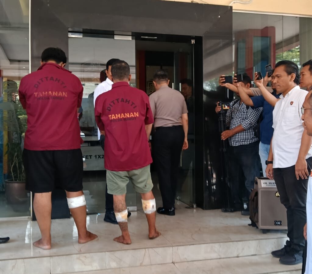2 Begal Sadis Belawan Ditembak Polda Sumut Positif Sabu