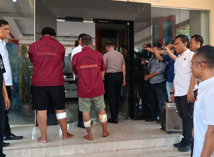 2 Begal Sadis Belawan Ditembak Polda Sumut Positif Sabu