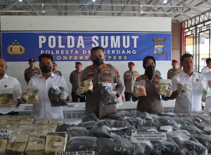 Ini Kata Kapolresta Deli Serdang, Pengungkapan Puluhan Kilo Narkoba di Pintu Tol Lubuk Pakam