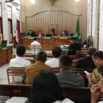 terdakwa Luthfi Putra Lesmana, selaku Pelaksana Madya di Bank Sumut KCP Krakatau