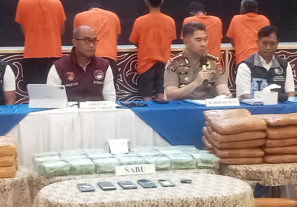 Operasi Sehari, Polda Sumut Amankan 72 Kg Sabu dan 151 Kg Ganja dari 5 Tersangka