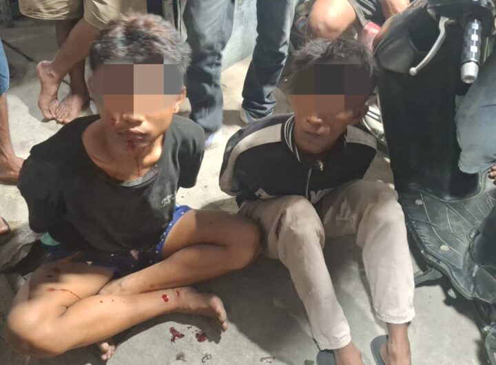 Dua Anggota Geng Motor Bersenjata Tajam Diamankan Saat Konvoi di Marelan Raya