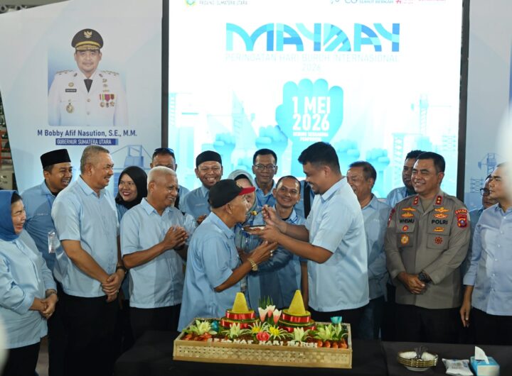 May Day 2026 di Sumut, Bobby Nasution Tegaskan Kesejahteraan Buruh Jadi Prioritas