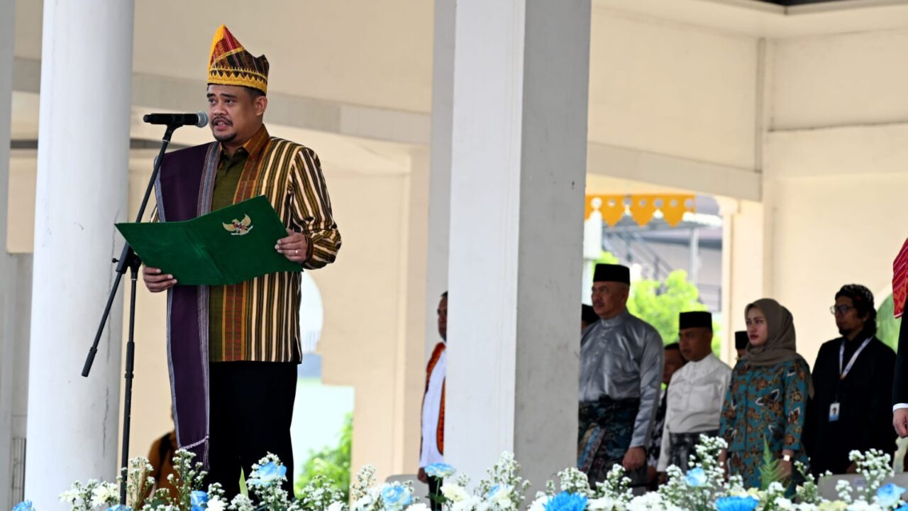 Hardiknas 2026, Bobby Nasution Minta Kenaikan Gaji Guru Tiap Tahun dan Penguatan Fasilitas Pendidikan