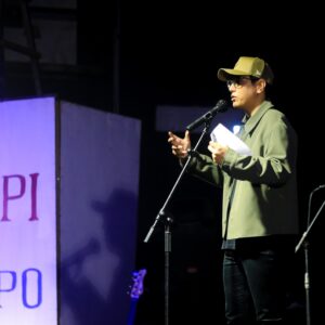 Di Taman Budaya, Rico Waas Rayakan Sastra Lewat Musikalisasi Puisi Kopi dan Kepo