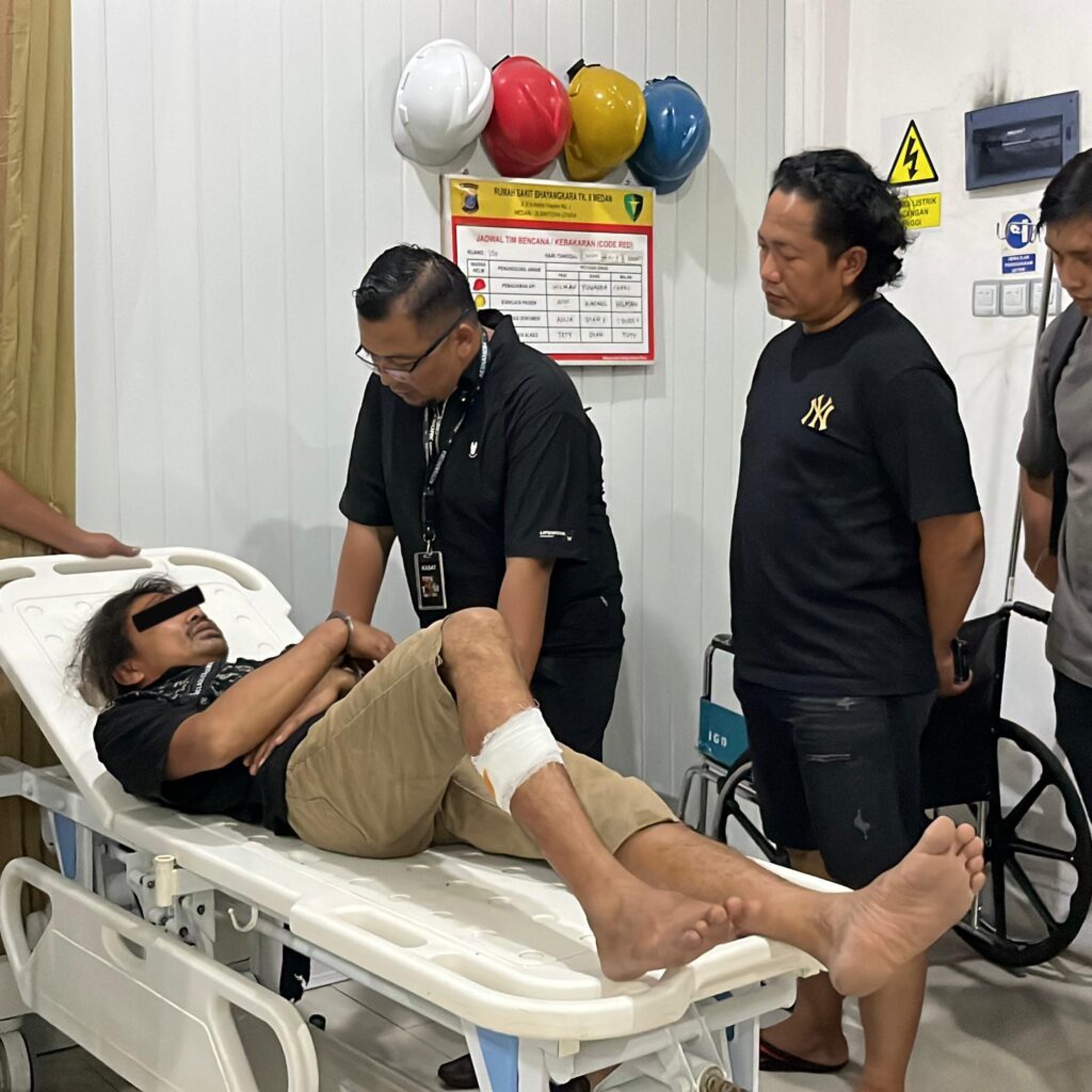 Lawan Petugas dan Provokasi Warga, Pengedar 1 Ons Sabu di Bagan Percut Ditembak