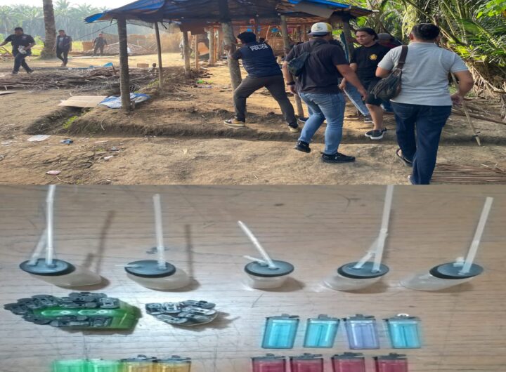 Lagi, Polres Binjai Bumihanguskan Barak Narkoba di Desa Perdamaian