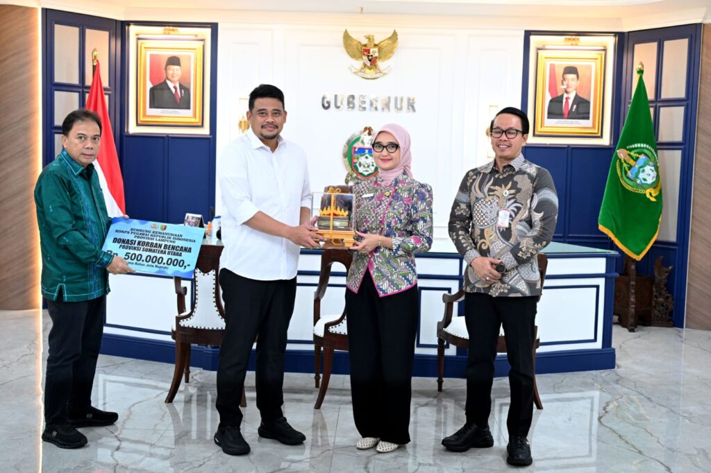 Bobby Nasution Apresiasi Bantuan Pemprov Lampung untuk Korban Bencana