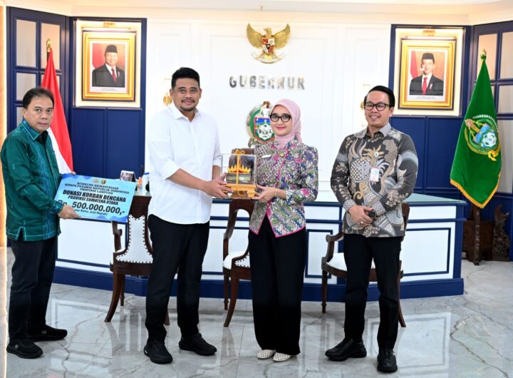 Bobby Nasution Apresiasi Bantuan Pemprov Lampung untuk Korban Bencana