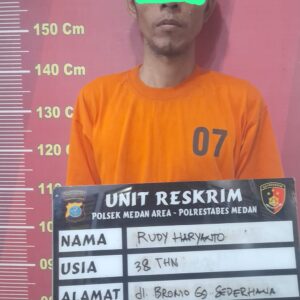 Polsek Medan Area Tangkap Maling Laptop