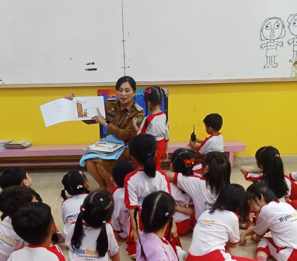 Kelurahan Pandau Hulu 1 Gencarkan Program Dongeng Keliling, Tingkatkan Minat Baca Anak