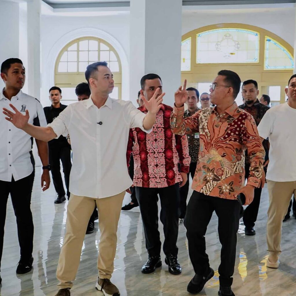 Raffi Ahmad Terpukau Warenhuis, Siap Dorong Kolaborasi Kreatif di Kota Medan