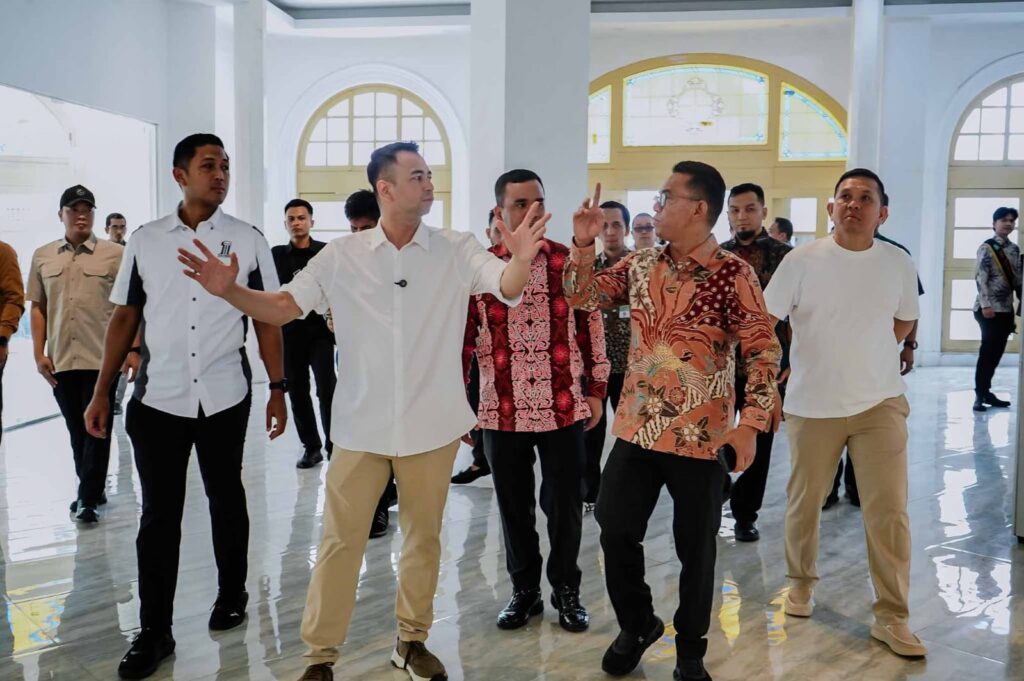 Raffi Ahmad Terpukau Warenhuis, Siap Dorong Kolaborasi Kreatif di Kota Medan