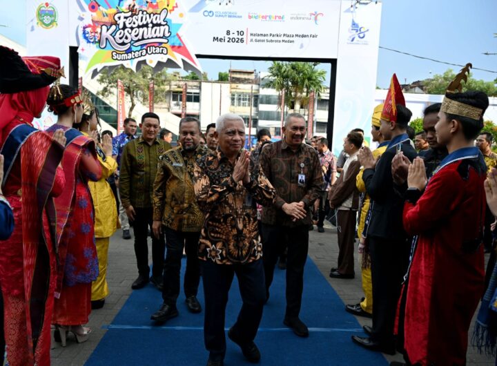 Festival Kesenian Sumut 2026, Wagub Surya Dorong Seni Budaya Jadi Kekuatan Ekonomi Kreatif