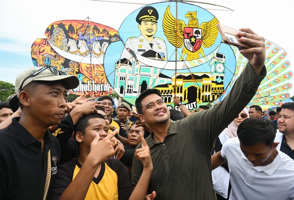 Festival Layang-Layang Piala Gubernur Dibuka, Bobby Nasution Ingin Jadi Daya Tarik Wisata Sumut