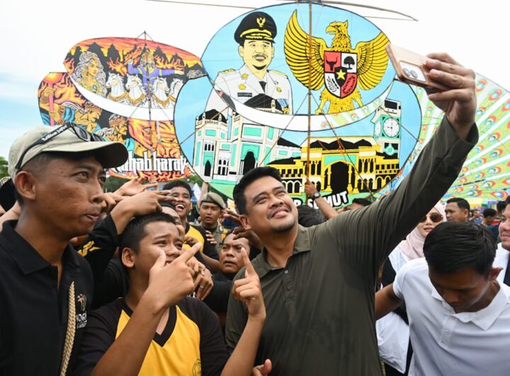 Festival Layang-Layang Piala Gubernur Dibuka, Bobby Nasution Ingin Jadi Daya Tarik Wisata Sumut