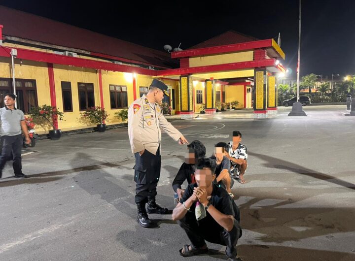 Patroli KRYD Belawan Sikat Premanisme hingga Tawuran, 4 Pelaku Pungli Viral Sicanang Ditangkap