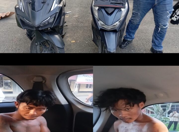 Dua Pelaku Begal Sadis Pelajar SMAN 5 Binjai Ditangkap di Sunggal