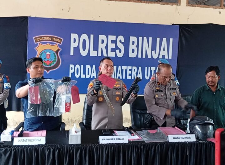 Begal Sadis Viral di Binjai Berakhir Tamat, Dua Pelaku Positif Narkoba Ditangkap Tim Kobra