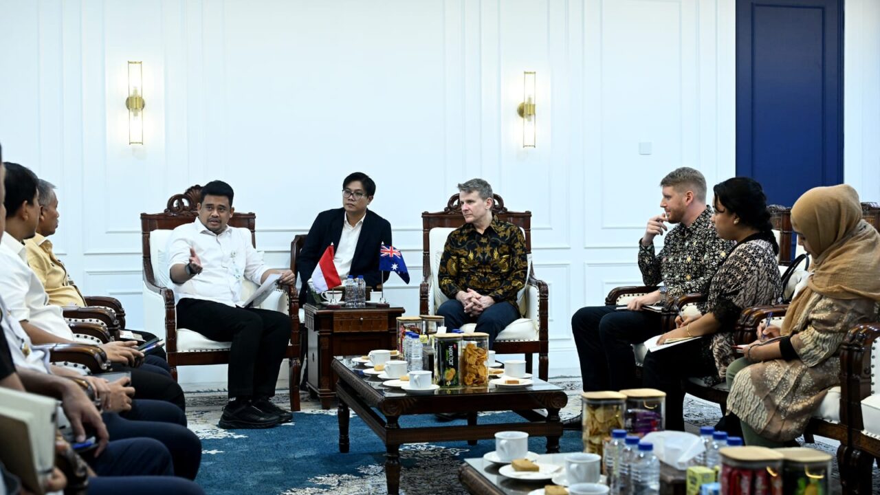 Bobby Nasution Promosikan Sumut ke Dubes Australia, Gerbang Investasi Indonesia Barat