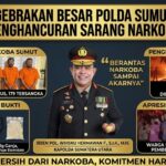 Dalam 72 Jam, Polda Sumut Gempur Sarang Narkoba: 134 Kasus Terbongkar, 26 Barak Dimusnahkan
