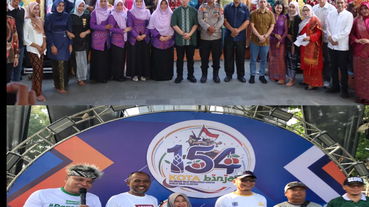 HUT ke-154, Pemko Binjai Gelar Pesta Rakyat dan UMKM di Lapangan Merdeka