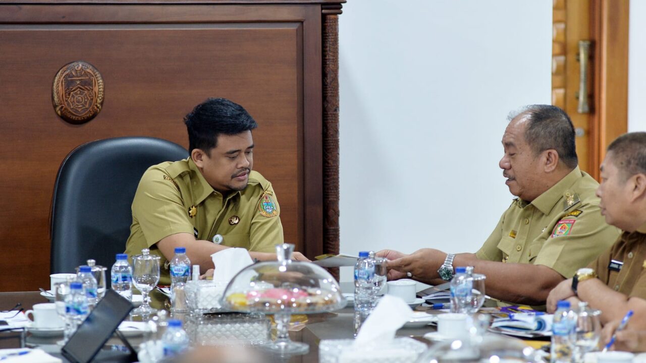 Terima Kunjungan Bupati Asahan, Bobby Nasution Pastikan Percepatan Pembangunan Infrastruktur