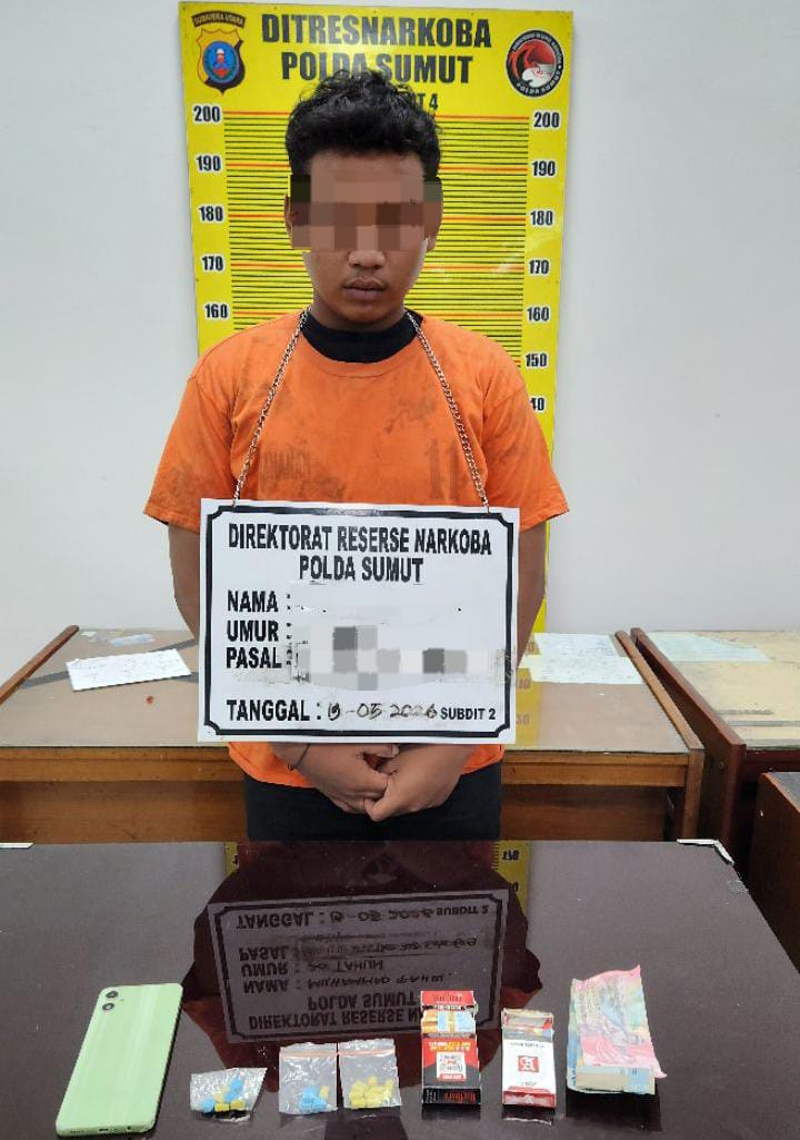 Peredaran Ekstasi di Deli Serdang Terbongkar