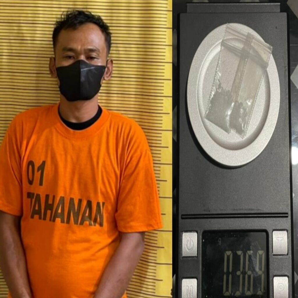 Polres Binjai Tangkap Residivis Pengedar Sabu di Hamparan Perak