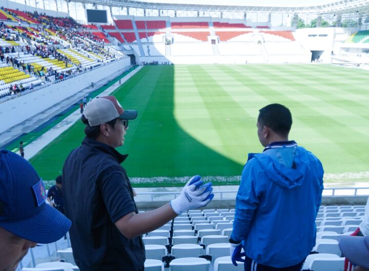 Rico Waas, Kapolrestabes, dan Dandim Kompak Siapkan Stadion Teladan Medan Sambut AFF U-19