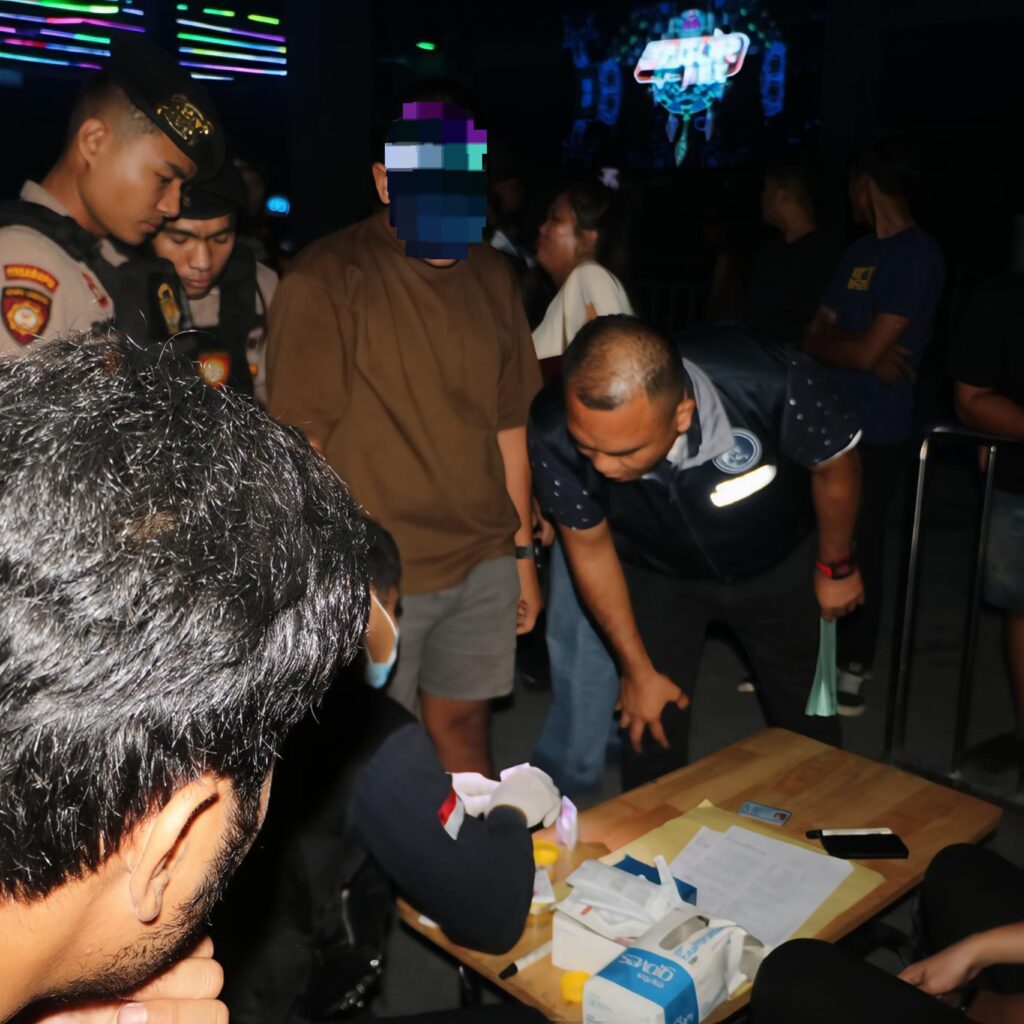 Razia THM High Pass dan Helen’s Night Mart Medan, Polda Sumut Amankan 4 Pengunjung Positif Narkotika
