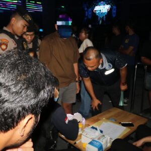 Razia THM High Pass dan Helen’s Night Mart Medan, Polda Sumut Amankan 4 Pengunjung Positif Narkotika
