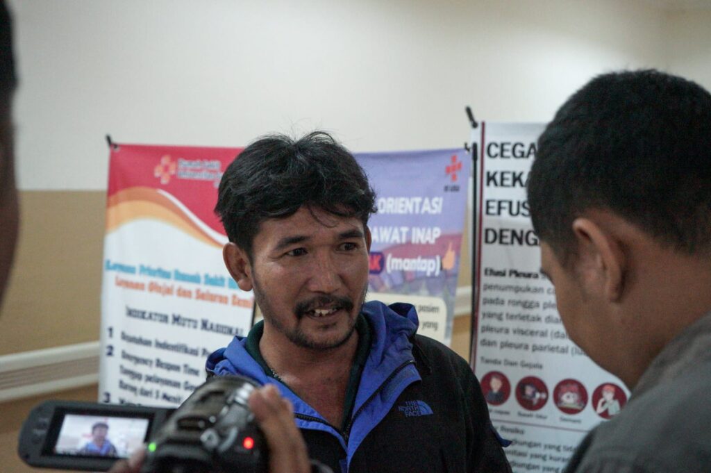 Dapat Bantuan Jaminan Kesehatan, Suami Korban Begal Sampaikan Terimakasih Kepada Wali Kota Medan