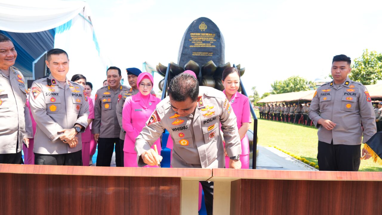 Kapolda Sumut Resmikan SPPG dan 40 Rumah Dinas Personel Kompi II Batalyon A Brimob