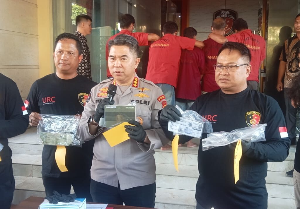 Tangkap 5 Sindikat Curanmor Antar Kabupaten/Kota, 3 Pelaku Ditembak Unit URC MIT Jatanras Polda Sumut 