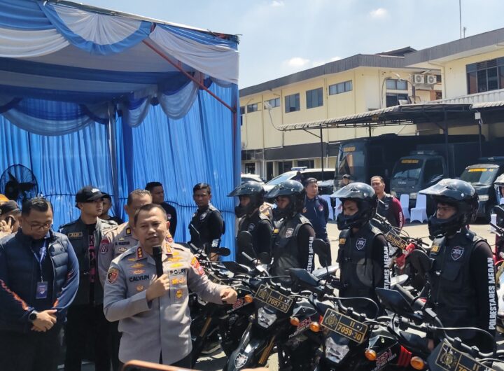 Polisi Gerebek 8 Gudang Penampungan Motor Curian di Medan, 136 Kendaraan Diamankan