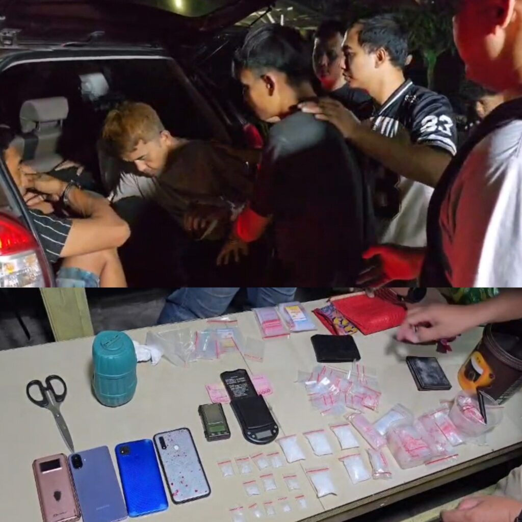 Sarang Narkoba Jalan Karya Digerebek, 7 Pemuda Diamankan, 100 Gram Sabu Disita