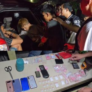Sarang Narkoba Jalan Karya Digerebek, 7 Pemuda Diamankan, 100 Gram Sabu Disita