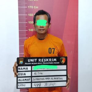 4 Kali Beraksi di Yayasan Amalia, Maling 5 Laptop dan AC Ditangkap Polsek
