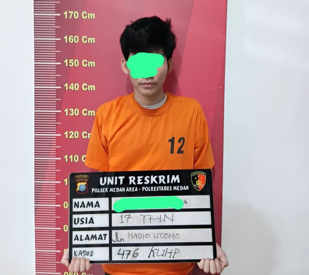 Polsek Medan Area Ungkap Curanmor Rental PS Langit Jalan Megawati