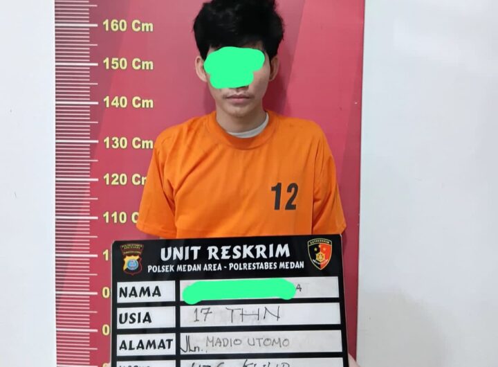 Polsek Medan Area Ungkap Curanmor Rental PS Langit Jalan Megawati