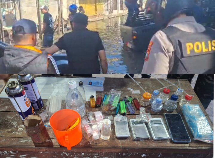 Bubarkan Tawuran di Belawan, Polisi Temukan Sarang Diduga Narkoba dan Amankan Pria Positif Sabu
