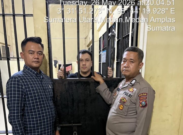 Keponakan Wali Kota Kota Tebing Tinggi Masih Ditahan di Mapolda Sumut, Kondisi Sehat dan Bugar