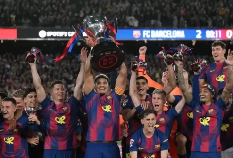 Barcelona Juara LaLiga 2025/2026, Usai Kalahkan Real Madrid 2-0