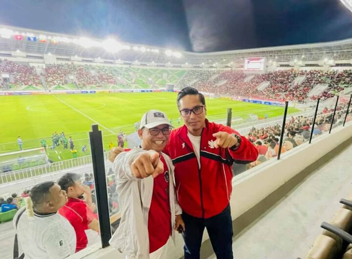 Saksikan Kemenangan 3-0 Timnas U19, Kekompakan Rico Waas–Zakiyuddin Curi Perhatian di Stadion Utama Sumut