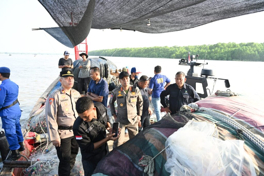 Patroli Laut Gabungan Pemprov Sumut-Pemko Tanjungbalai Ungkap Kasus Narkoba, Nahkoda dan ABK Positif Ganja