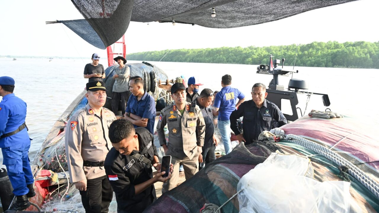 Patroli Laut Gabungan Pemprov Sumut-Pemko Tanjungbalai Ungkap Kasus Narkoba, Nahkoda dan ABK Positif Ganja